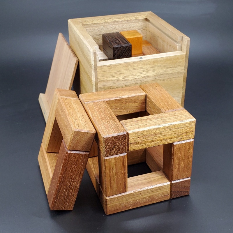 Caged Polycubes by John Rausch and Eric Fuller