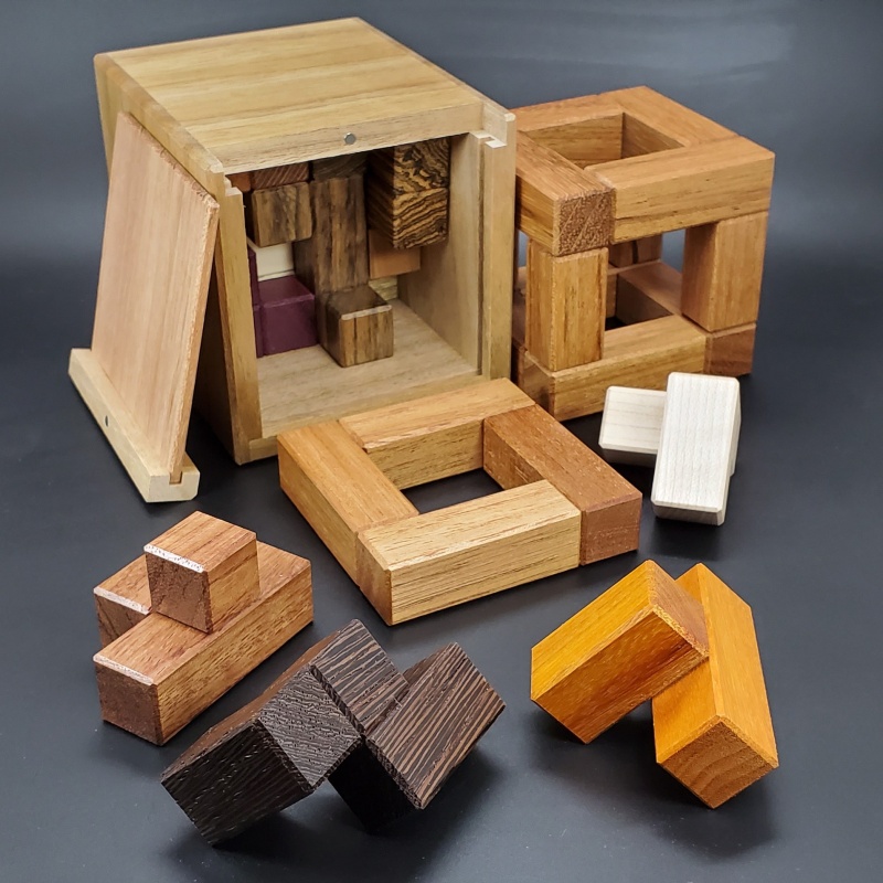 Caged Polycubes by John Rausch and Eric Fuller