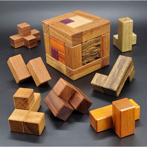 Caged Polycubes by John Rausch and Eric Fuller