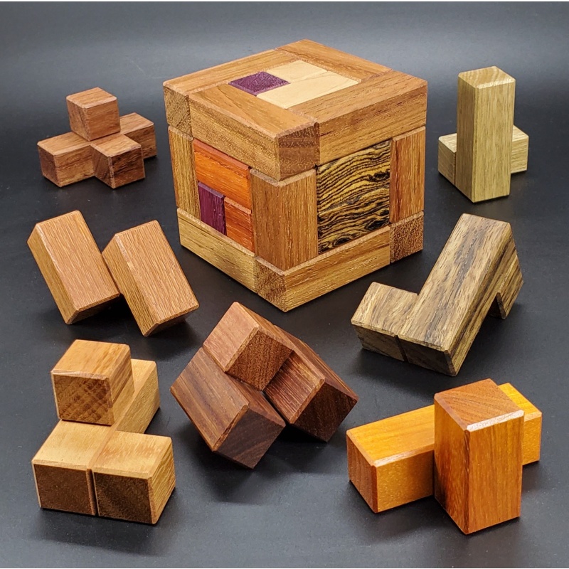 Caged Polycubes by John Rausch and Eric Fuller
