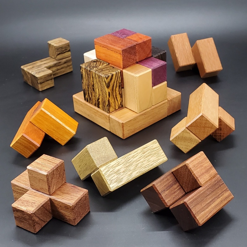 Caged Polycubes by John Rausch and Eric Fuller