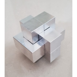 10 Move Aluminium Burr by Wil strijbos.