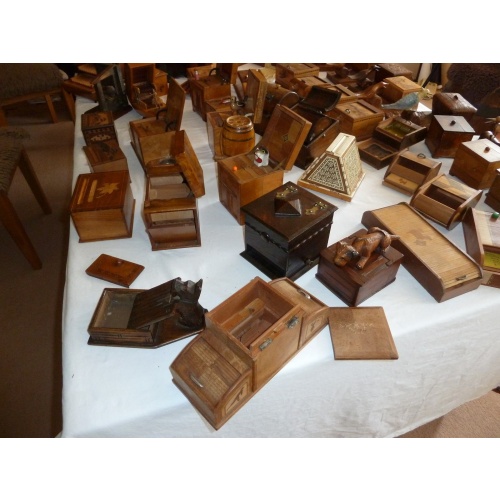 Fifty Eight mechanical Cigarette Boxes