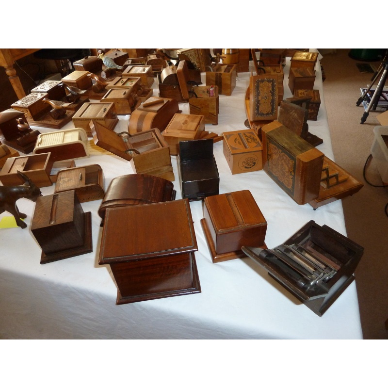 Fifty Eight mechanical Cigarette Boxes
