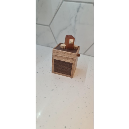 Tunnel Maker Japanese karakuri Puzzle Box 