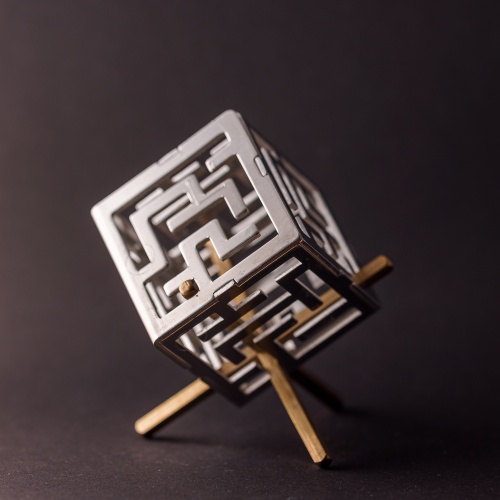 Oskar's Maze Metal Version by Oskar van Deventer