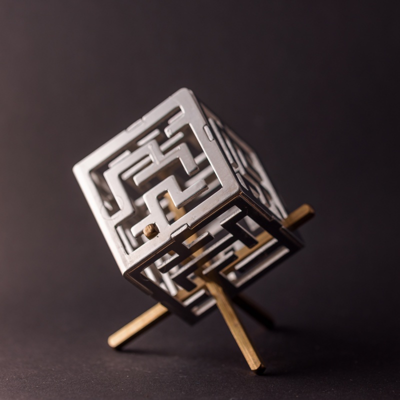 Oskar's Maze Metal Version by Oskar van Deventer