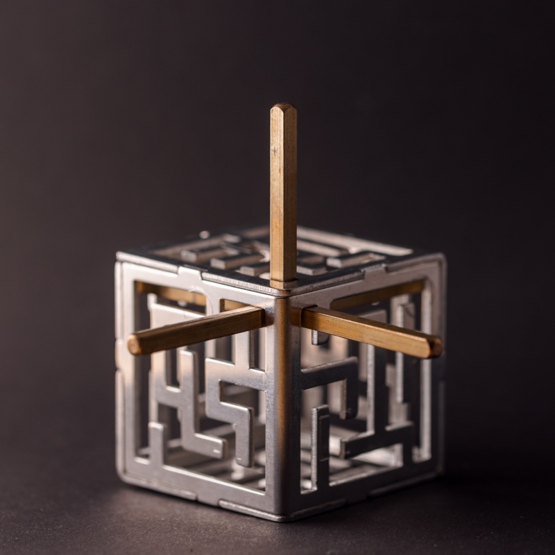 Oskar's Maze Metal Version by Oskar van Deventer