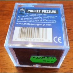 Pocket Puzzle, Lagoon Group, Pyramid, Vintage, wood