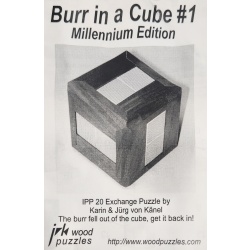 Burr in a Cube #1 by Karin & Jurg von Kanel, IPP20 Los Angeles 2000