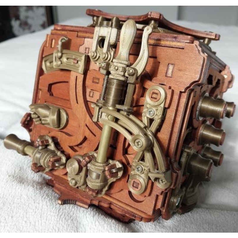The Mecanigma Steampunk Puzzle Box