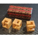 Three Cubes or Oskars blocks puzzle was Peter Hajeks exchange at IPP21 in Tokyo, 2001