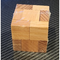 Split Cube Puzzle Design By Stewart Coffin, Made by Brian Young, Presented by Raymond Mead, IPP22