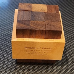 Bundle of Wood by Tom Lensch, Presented by Tom Rodgers, IPP22