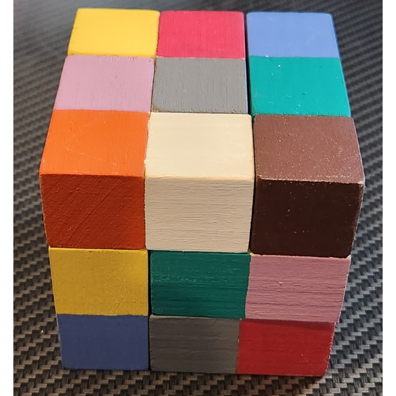 Sivy Farhi 3x3x3 colored cube