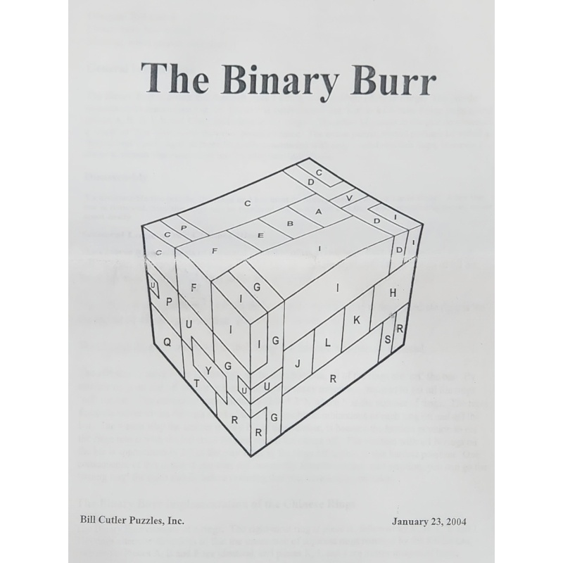 The Binary Burr by Bill Cutler