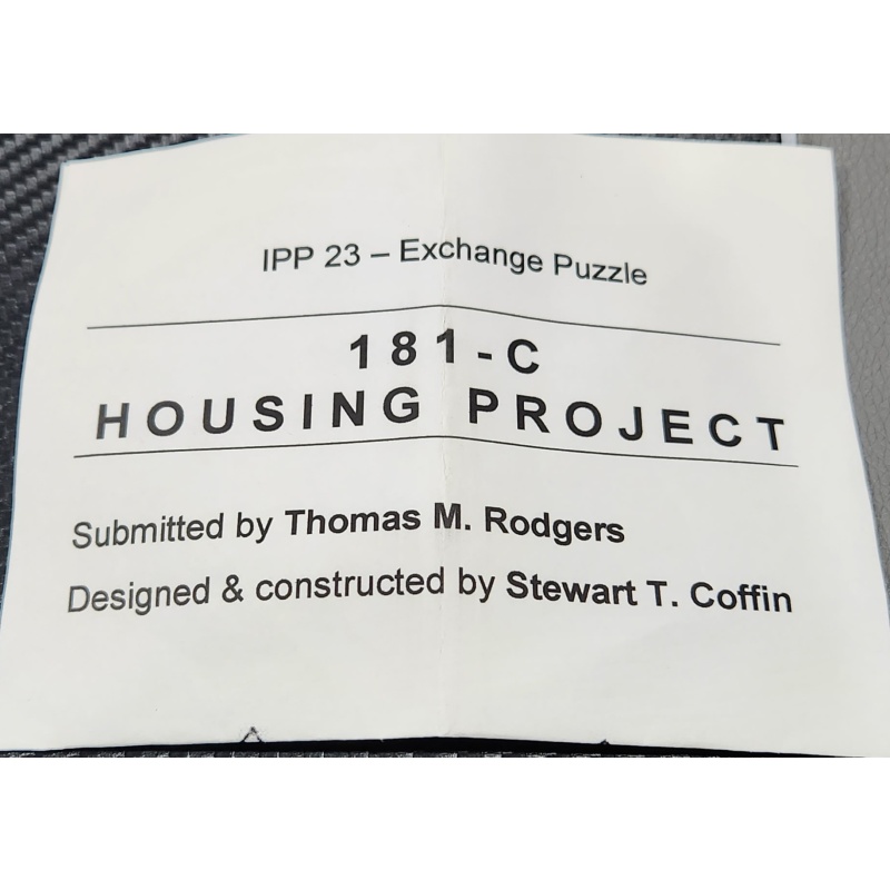 Original Stewart Coffin 181-C Housing Project, submitted by Thomas Rodgers IPP23