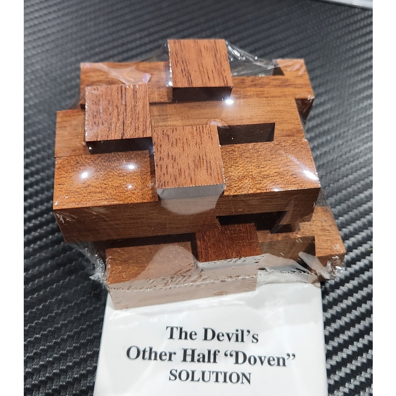 The Devils OTHER Half Doven by Pavel Curtis, crafted by Puzzlecraft IPP23