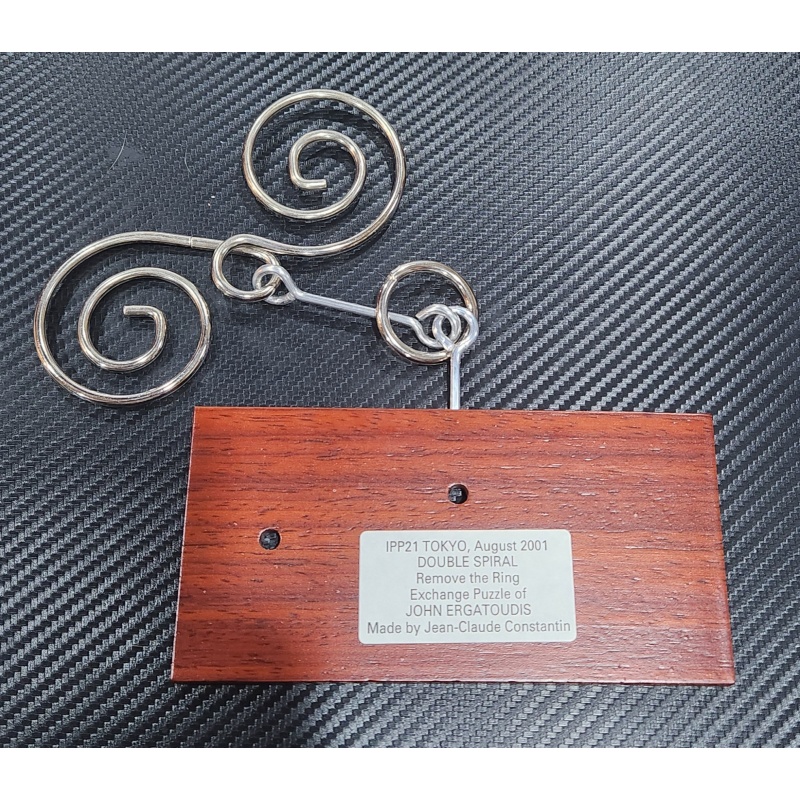 Double Spiral by Jean Claude Constantin, IPP21 2001