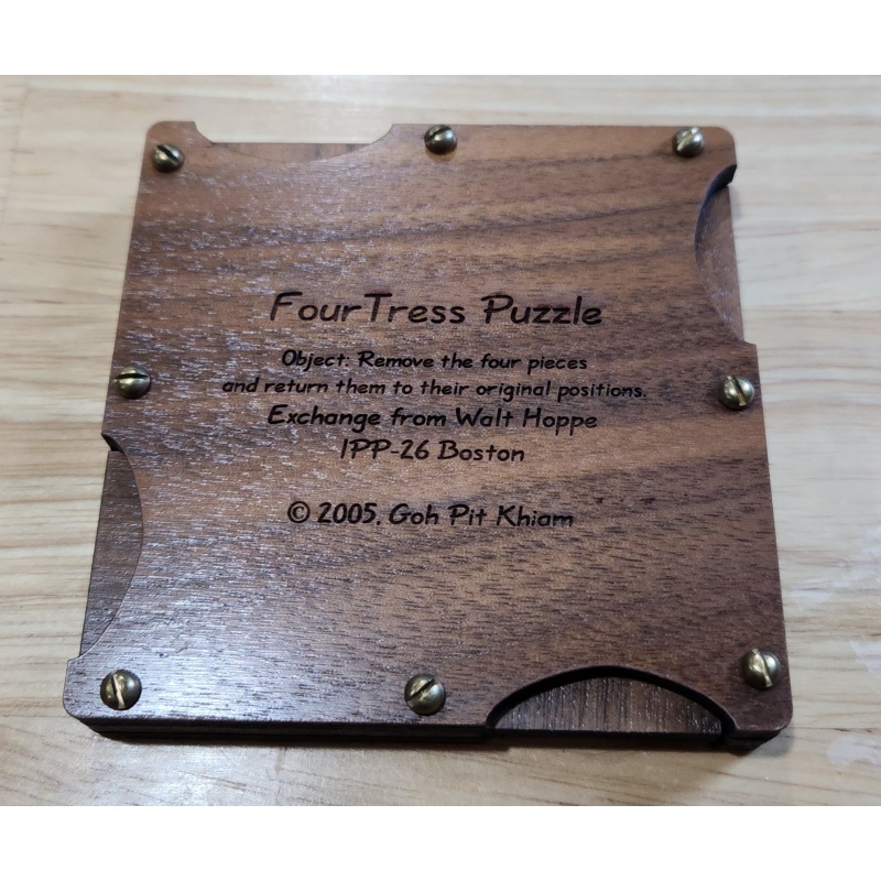 Four Tress Puzzle by Goh Pit Kiam, IPP26