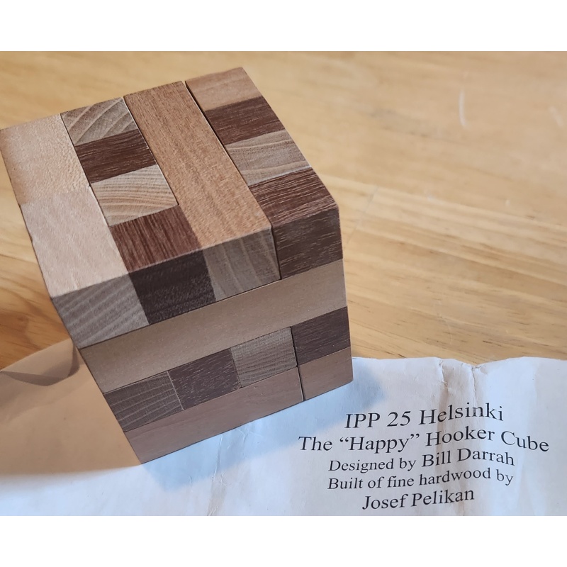The Happy Hooker Cube by Bill Darrah, built by Joseph Pelikan