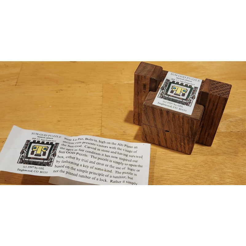 Sun God Puzzle by GSI, IPP27 2007