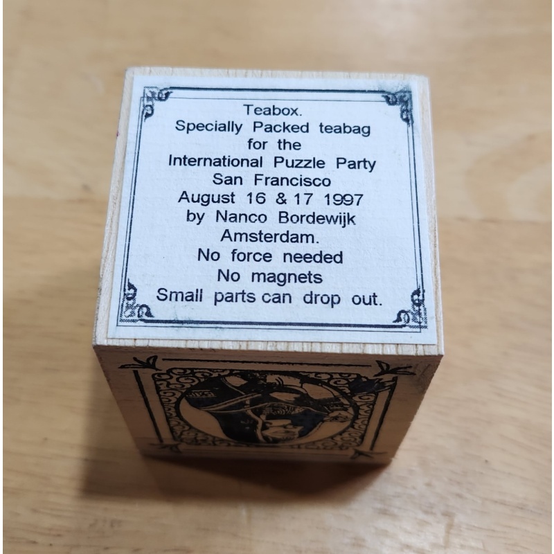 Teabox by Nanco Bordewijk, IPP17 1997