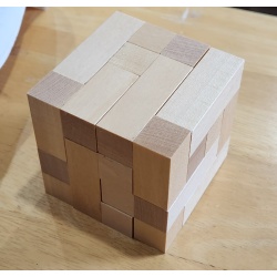 The Lambda Cube by Harold Cataquet, made by Interlocking Puzzles