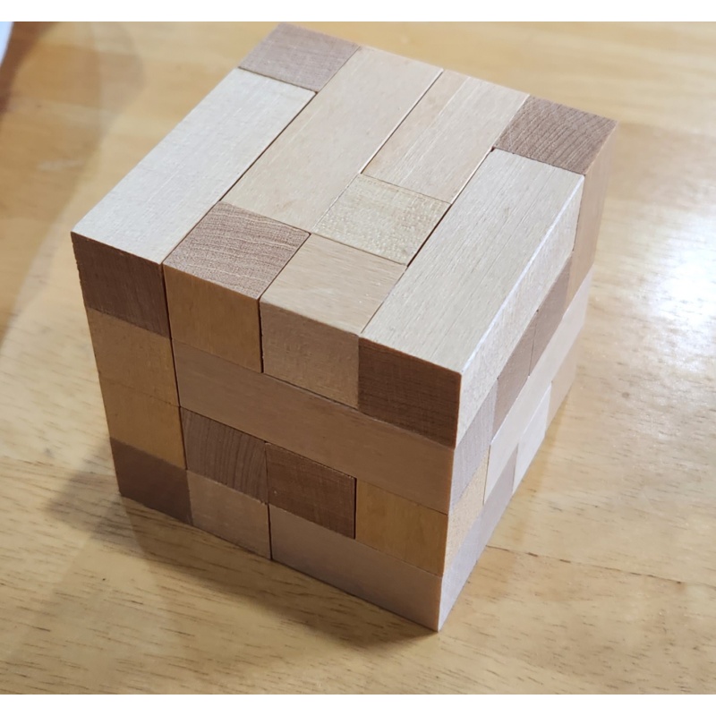 The Lambda Cube by Harold Cataquet, made by Interlocking Puzzles