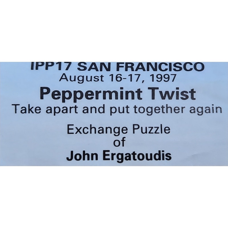 Pepermint Twist by John Ergatoudis, IPP17 1997