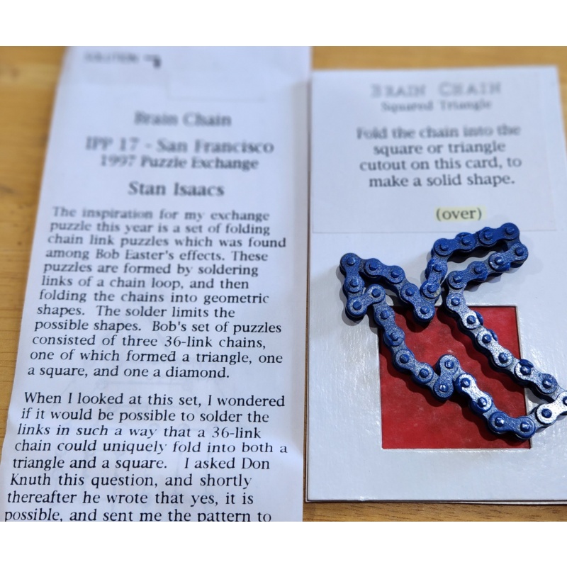 Brain Chain by Stan Isaacs, IPP17 1997