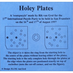 Holey Plates by HJM van Grol, IPP17 1997