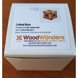 Wood Wonders Cubed Burr by Dic Sonneveld