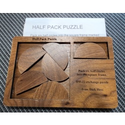Half Pack Puzzle by Dick Hess, made by Walt and Chris Hoppe, IPP22 2002
