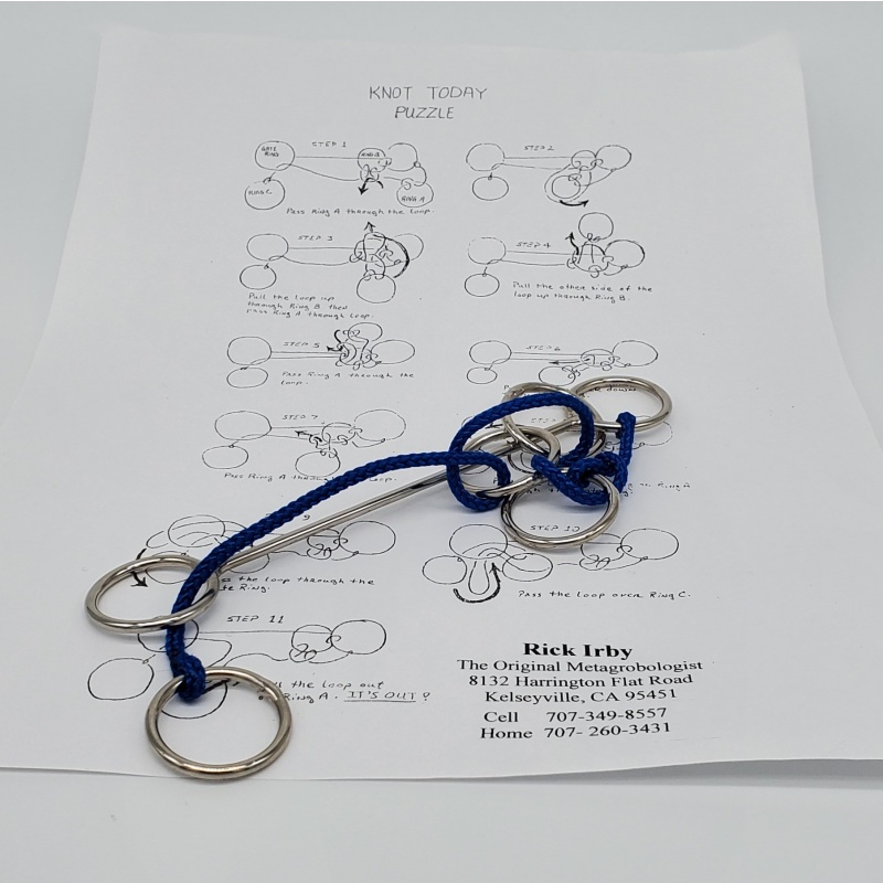 Knot Today Puzzle by Rick Irby