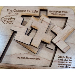 Lot of 4 IPP Packing puzzles...