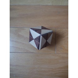 Diagonal Cube by Stewart Coffin