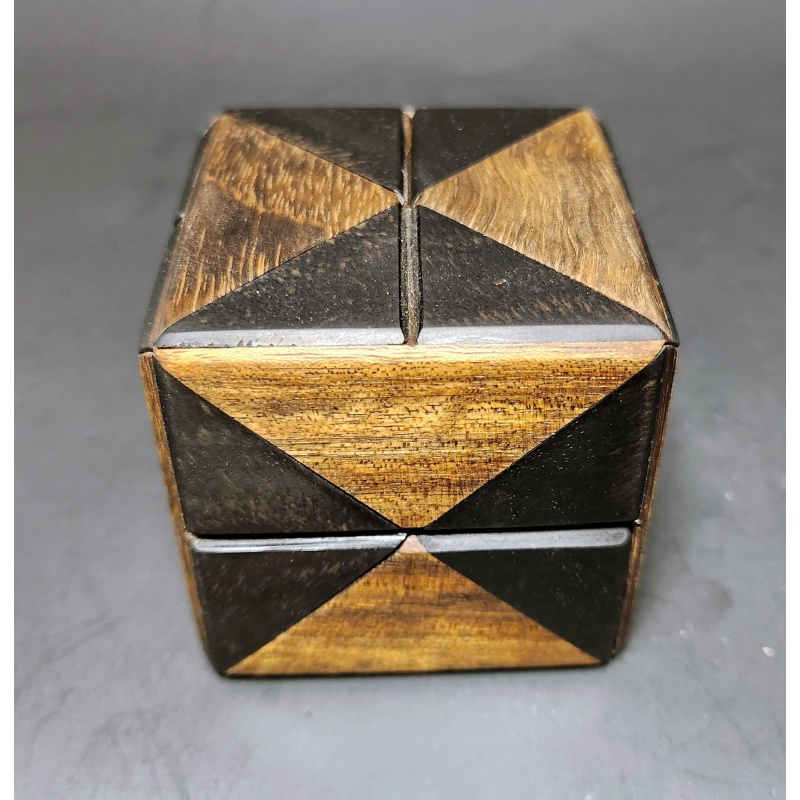 Diagonal Cube by Nedeljko Ebony and Shedua