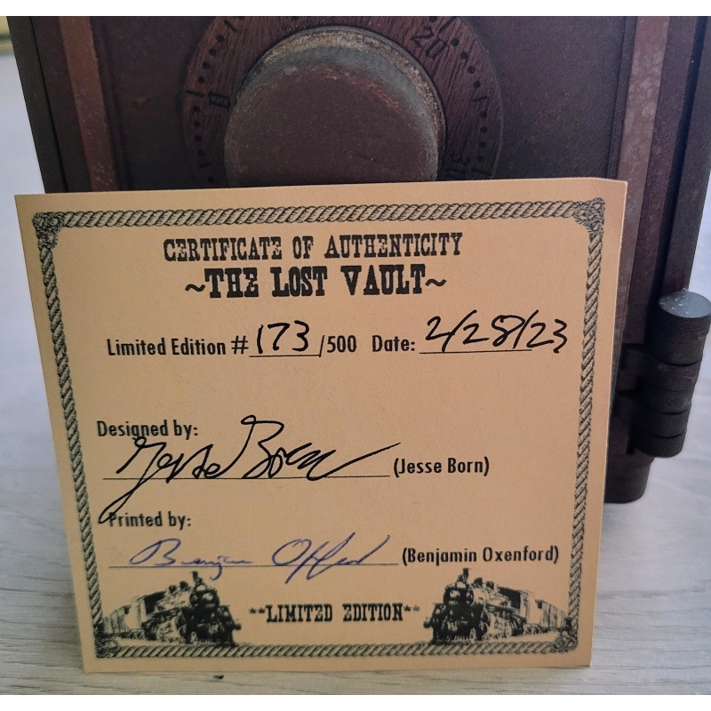 The Lost Vault of Jesse James - Limited Edition