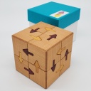 Jigsaw Cube 2 -Arrow- (KW-33-6) by Hideaki Kawashima