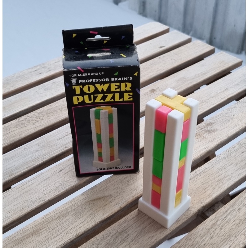 Professor Brain's Tower Puzzle