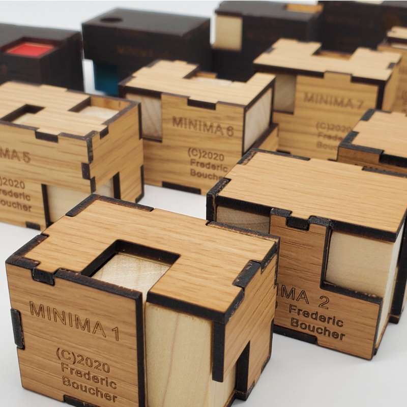 Minima Series 1-12 by F. Boucher and Osho