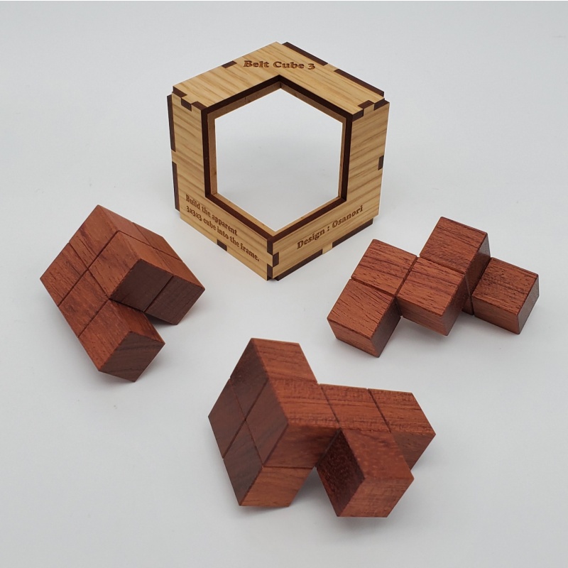 Belt Cube 3 by Osanori Yamamoto