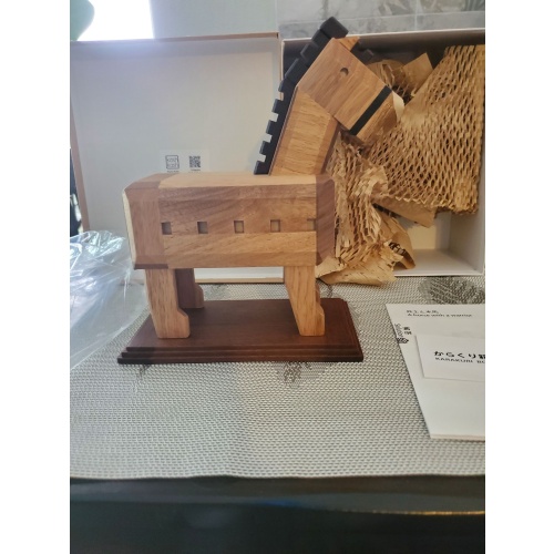 A Horse with Warrior by Osamu Kasho! New!   Never Opened!