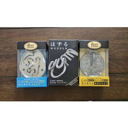 3 Brand New Hanayama cast puzzles! 