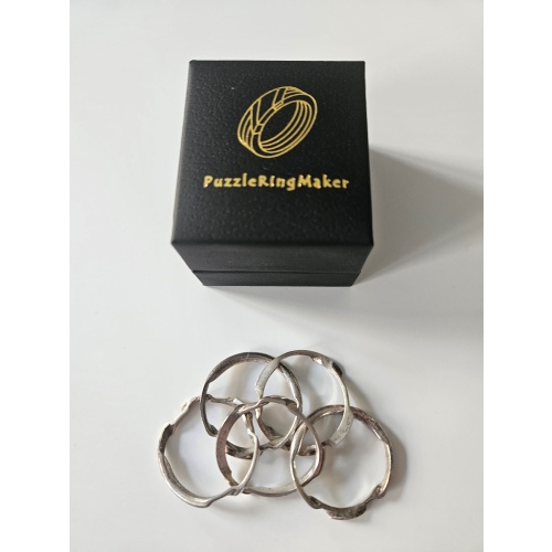 WOW5 silver ring puzzle