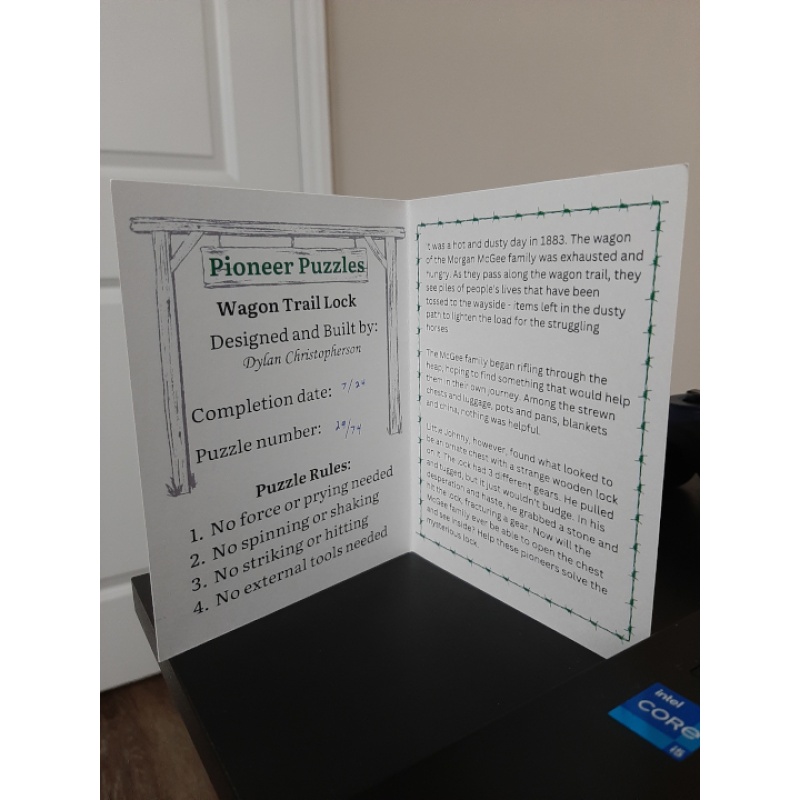 Wagon Trail Lock (#29/74)