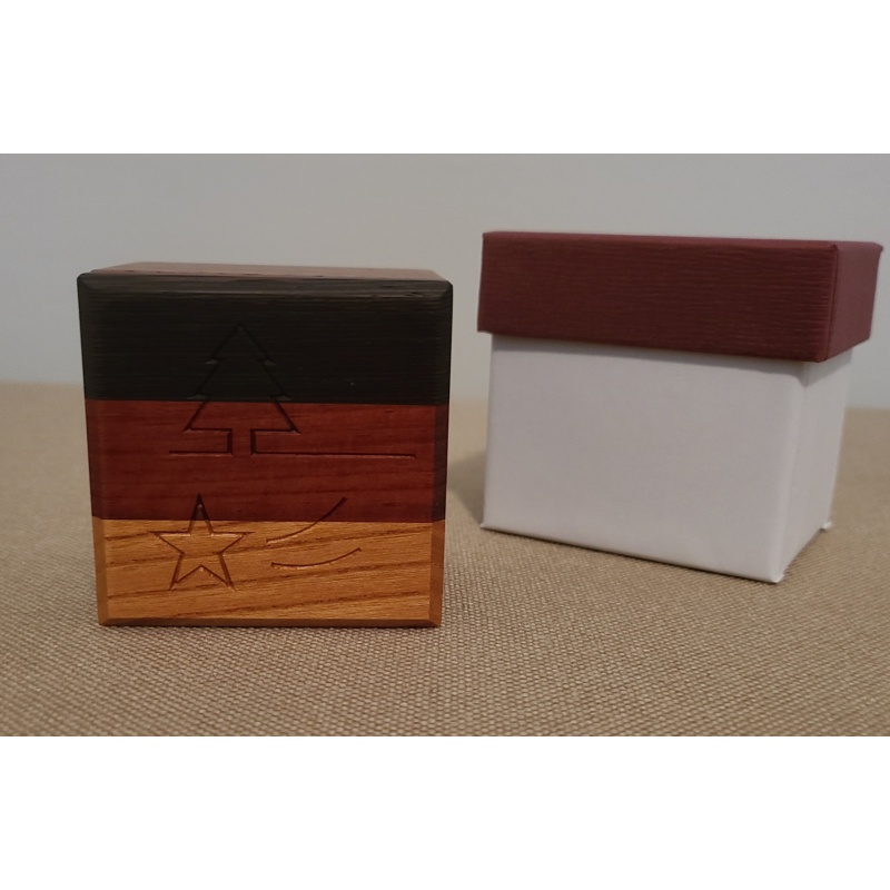 Secret Box with a Tree and a Star