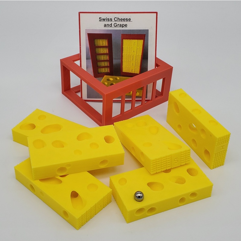 Swiss Cheese and Grape by Bruno Hemon