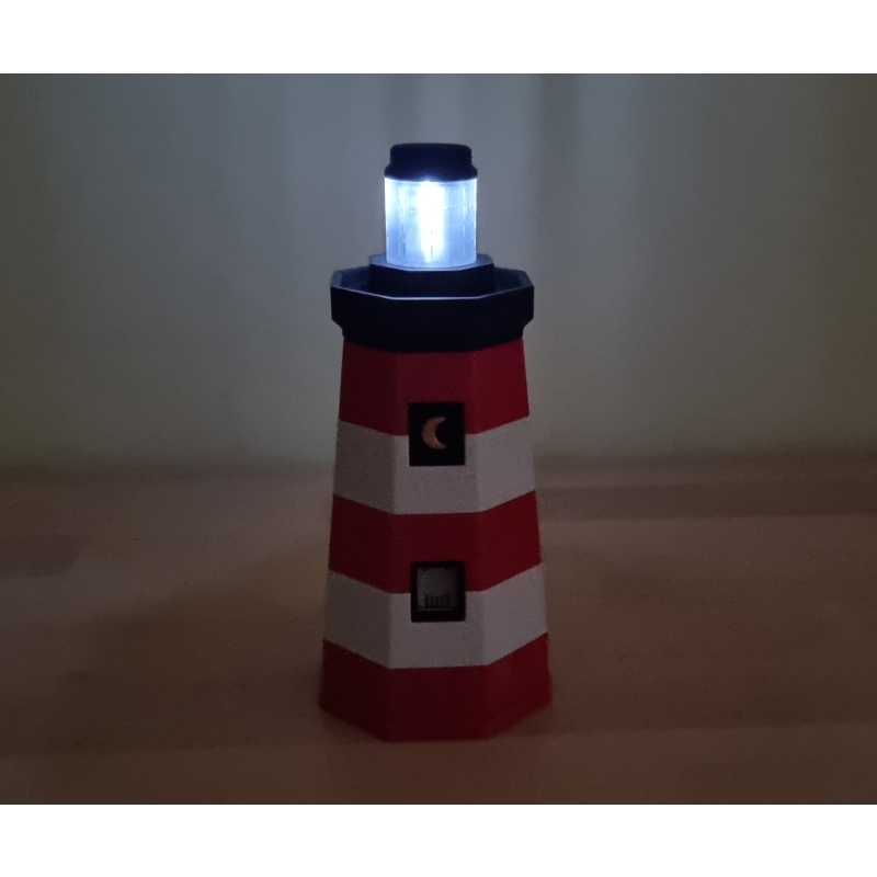 Lunar Lighthouse, by Joseph Kovell